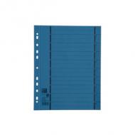 Trennblätter mit Perforation, blau