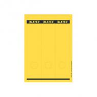 Ordnerrücken-Etikett, gelb