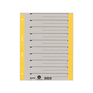 Trennblätter, grau / gelb 1652-00-30