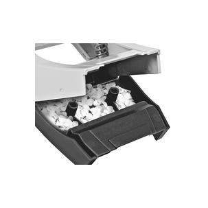 Abfallkasten bleibt beim Entleeren am Locher  5008-00-95