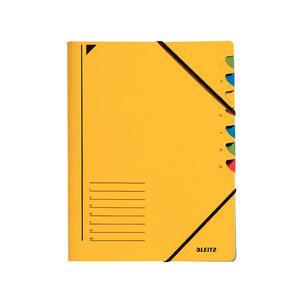 Ordnungsmappe, gelb (7 Fächer) 3912-00-35