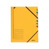 Ordnungsmappe, gelb (7 Fächer)