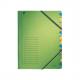Ordnungsmappe, grün (12 Fächer) 3907-00-25