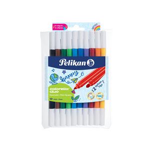 Doppel-Fasermaler colorella duo, 10er Kunststoffetui 100401712