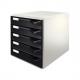 Schubladenbox Post-Set, schwarz 5280-00-95