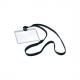 Namensschild mit Textilband, grau 8139-01