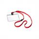 Namensschild mit Textilband, grau 8139-01