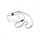 Namensschild mit Textilband, grau 8139-01