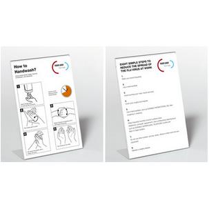 Anwendungsbeispiel: für Hygienehinweise 8596-19