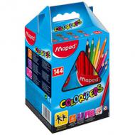 Dreikant-Buntstift COLORPEPS, 144er Schulpaket