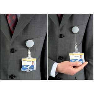 Ausweishalter Chrom, Anwendungsbeispiel 8225-23