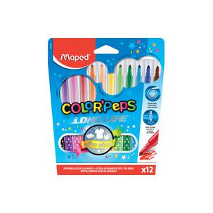 Fasermaler COLORPEPS, 12er Kartonetui 845020