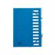 Symbolbild: Ordnungsmappe, mit dehnbarem Rücken 237.12 EL BLEU