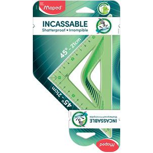 Zeichendreieck Flex 45°, grün 244421