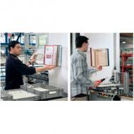 VARIO® Display-System wall 10, Anwendungsbeispiel