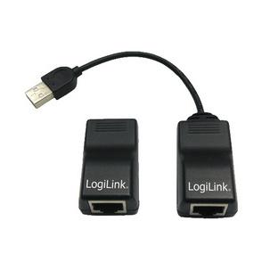 USB 2.0 Extender-Set, Kat. 6 UA0021D