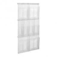 Wanddisplay "the placativ", 8 Fächer