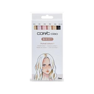 Marker ciao, 5+1 Set "Portrait 1" 22075552