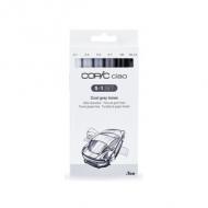 Marker ciao, 5+1 Set "Cool grey tones"