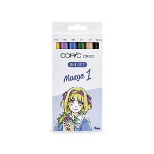 Marker ciao, 5+1 Set "Manga 1" 22075556