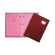 Unterschriftenmappe "DE LUXE", rot