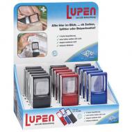 Rechtecklupe mit LED-Beleuchtung, 15er Display