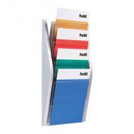 4er Wand-Prospekthalter "the arc", silber
