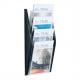4er Wand-Prospekthalter "the arc", schwarz H6270195