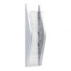 4er Wand-Prospekthalter "the arc", silber