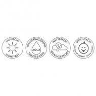 Marabu Mattlack Aqua, matt, 50 ml, im Glas Acryllack, farblos, auf Wasserbasis, wetterfest, wischfest, nach ca. 30 Minuten trocken, geeignet für Pappe, Holz, Glas, Metall, Stein, Hartfaserplatten und selbsthärtende Modelliermassen, auch für Serviettentechnik (alt: 113605000  /  neu: 11360005000)