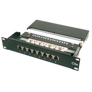 10" Patch Panel, Kat. 5e, ungeschirmt, 8 Port DN-91508U