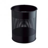 Papierkorb METALL, schwarz
