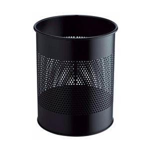 Papierkorb METALL, schwarz 3310-23
