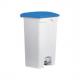 Tret-Abfalleimer "the step", weiß / weiß&nbsp;H2402334