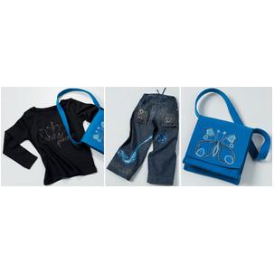 Textilmarker "Textil Painter Glitter", Anwendung 0119000000080