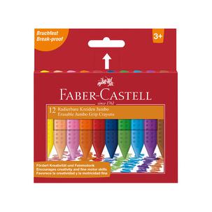 Radierbare Kreiden JUMBO, 12er Kartonetui 122540