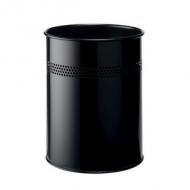 Papierkorb METALL, schwarz