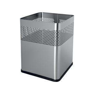 Stahl-Papierkorb "the dot", silber H2515995
