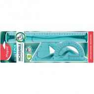Geometrie-Set Flex, blau