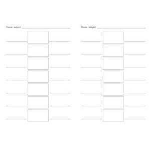 Symbolbild: Vokabelhefte, Innenansicht 100057955