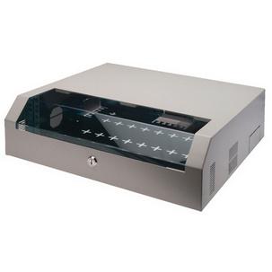 19" Wandgehäuse SoHo Slim, 5 HE, schwarz DN-19 04U-PB-B