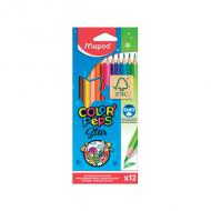 Dreikant-Buntstift COLORPEPS Star, 12er Kartonetui