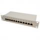 10" Patch Panel Kat. 6, schwarz NP0046
