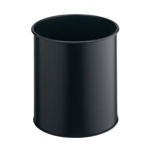 Papierkorb METALL, schwarz 3301-01