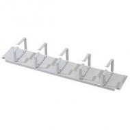 19" Rangierpanel, 2 HE, lichtgrau