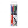 Permanent-Marker OHPen universal, 4er Etui