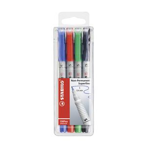 Nonpermanent-Marker OHPen universal, 4er Etui 851/4