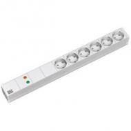 19" Steckdosenleiste, 6-fach