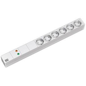 19" Steckdosenleiste, 6-fach 333.402