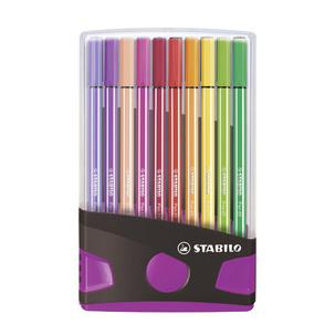 20er ColorParade, grau/pink - geschlossen 6820-04